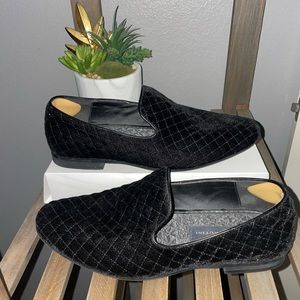 Giorgio Brutini size 9.5 suade diamond loafer